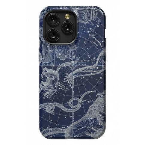 Blue and White Constellations Phone Case